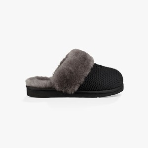 Ugg Cozy Knit Women Slippers Black (1920EAYMX)